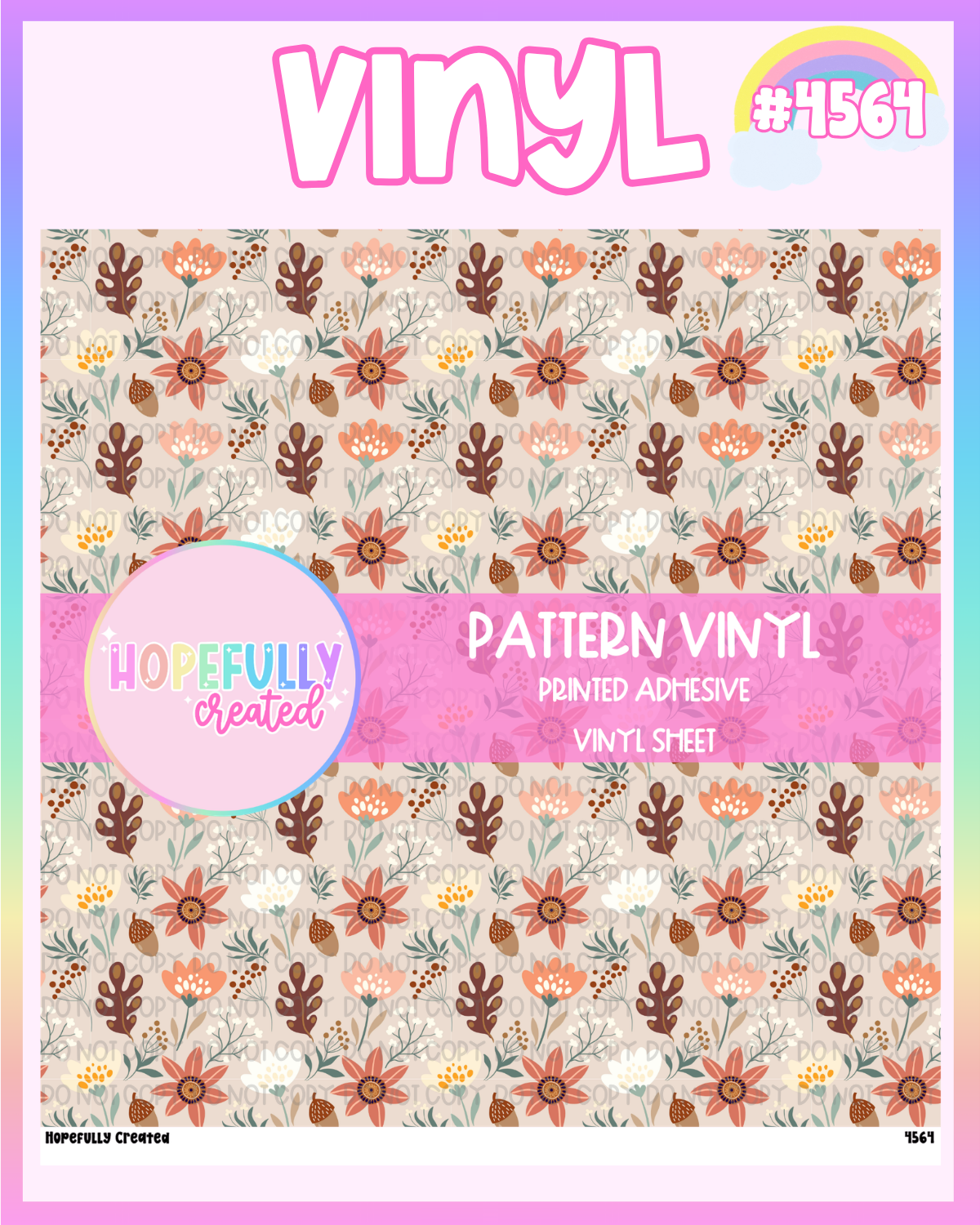 Fall Leaves Vinyl Collection - 4564