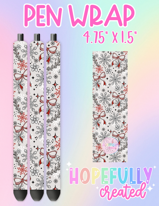 Christmas Pen Wrap-2129