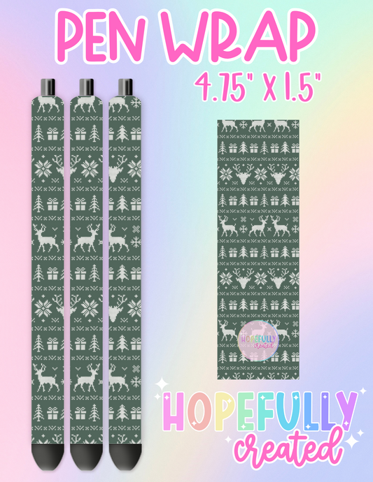 Christmas Pen Wrap-2130