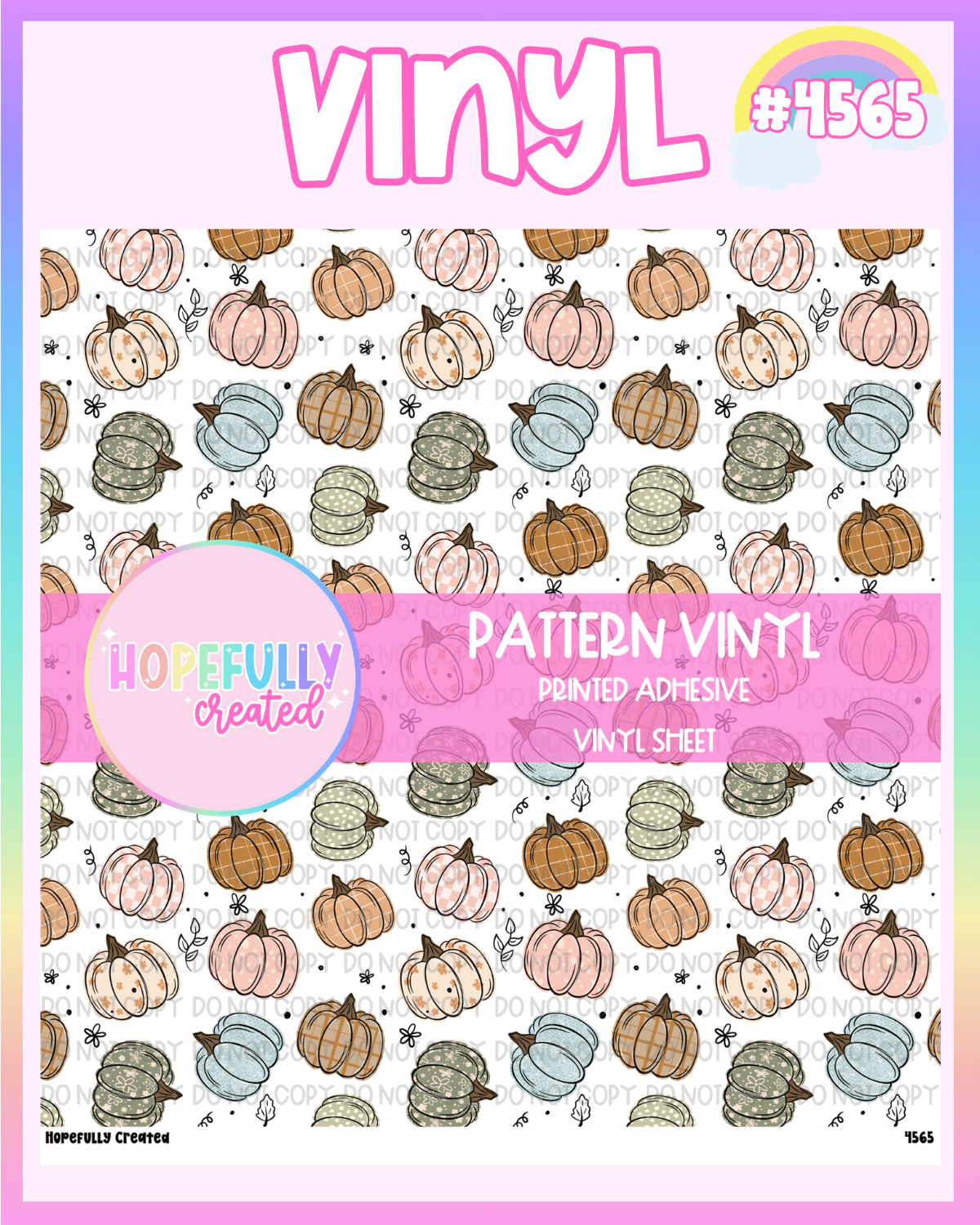 Pumpkins Vinyl Collection - 4565