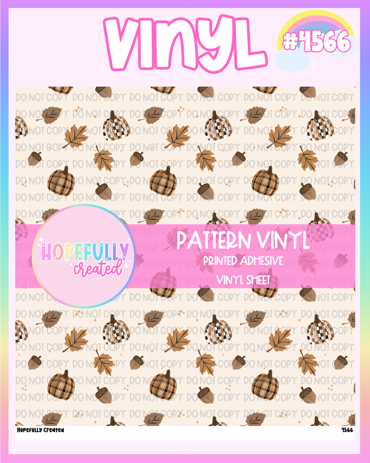 Pumpkins Vinyl Collection - 4566