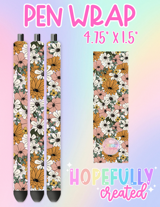 Floral Pen Wrap-2626