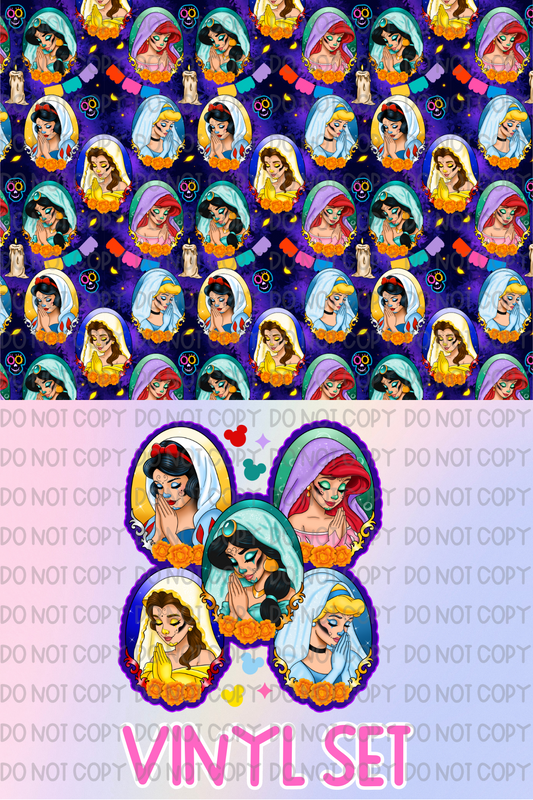 Princess Day of the Dead Vinyl Set