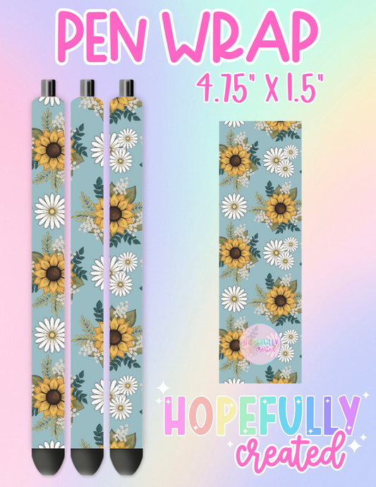 Floral Pen Wrap-2628