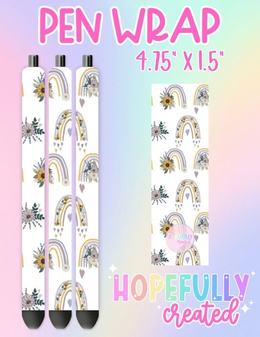 Floral Pen Wrap-2629