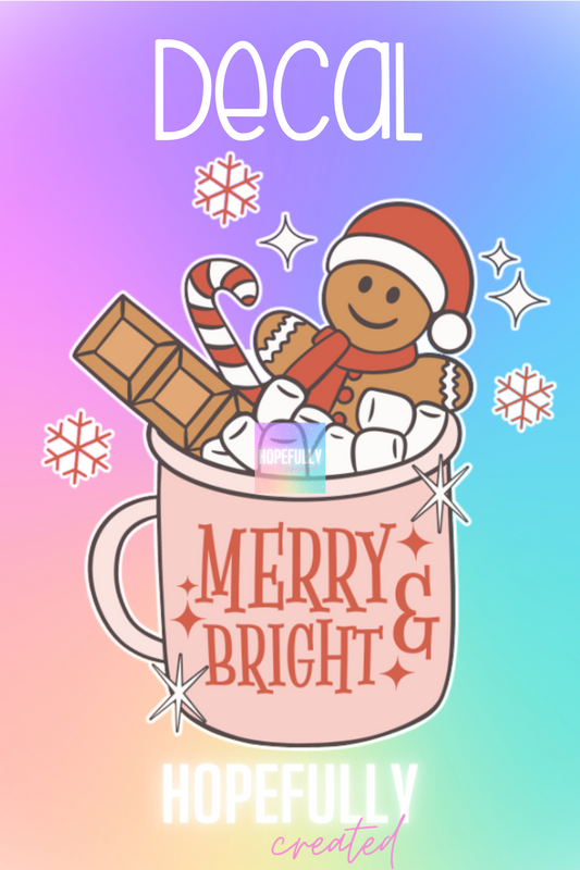 Merry and Bright Decal-21