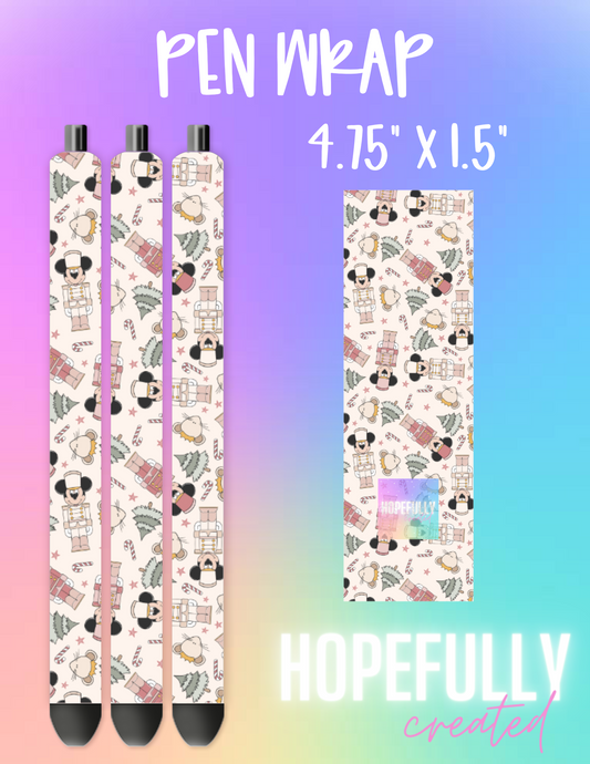 Nutcracker Pen Wrap-479