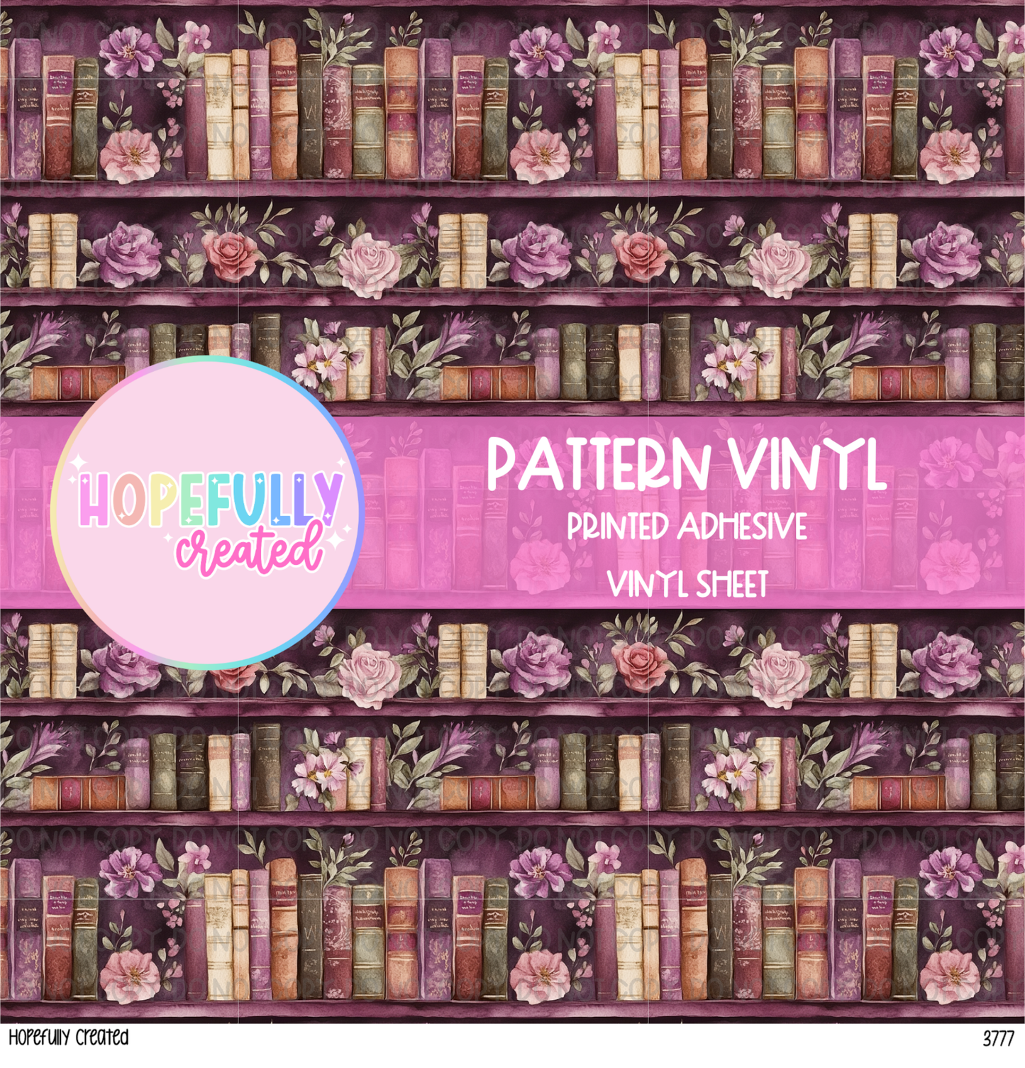 Books Vinyl Collection - 3777