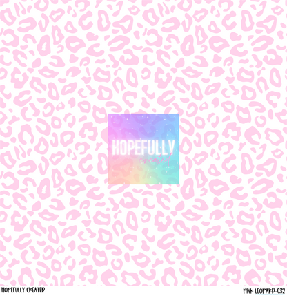 Pink Leopard Vinyl Collection - 632