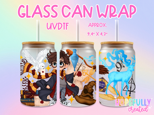 HP UVDTF Glass Can Wrap