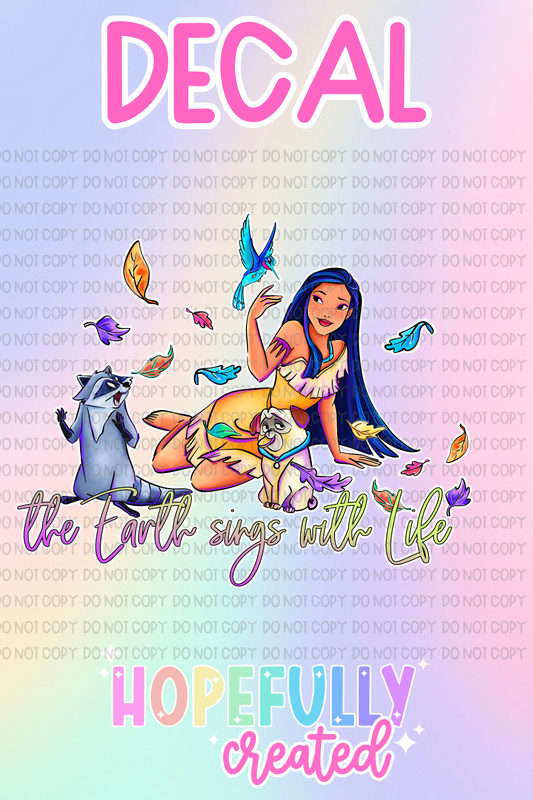 Princess Poc Decal-560 VIP