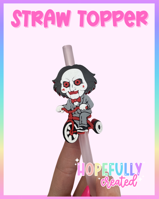 Horror Straw Topper