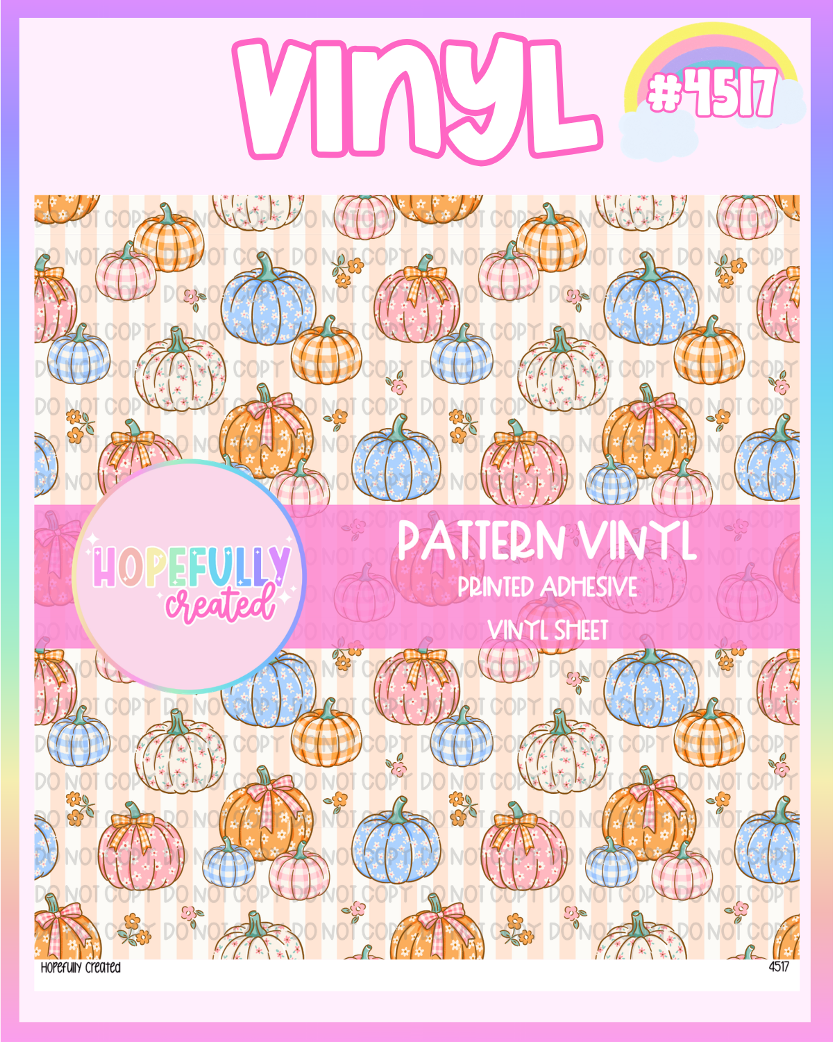 Pumpkins Vinyl Collection - 4517