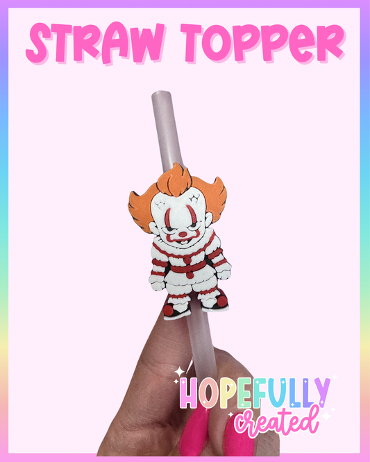 Horror Straw Topper