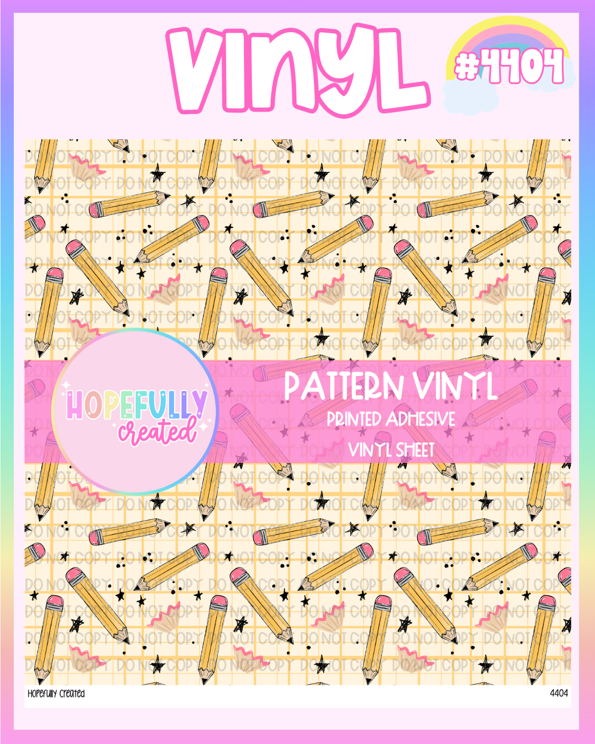 Pencils Vinyl Collection - 4404