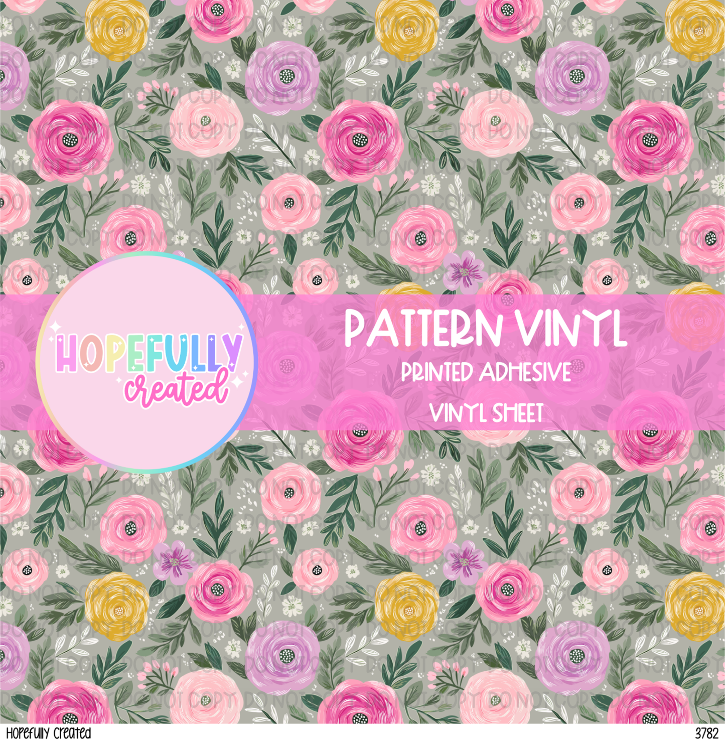 Floral Vinyl Collection - 3782
