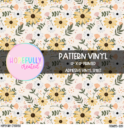 Flowers Vinyl Collection- 1261