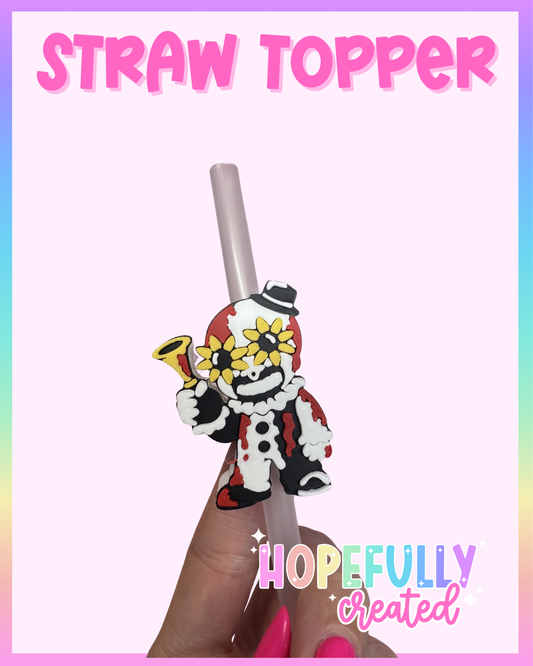 Horror Straw Topper
