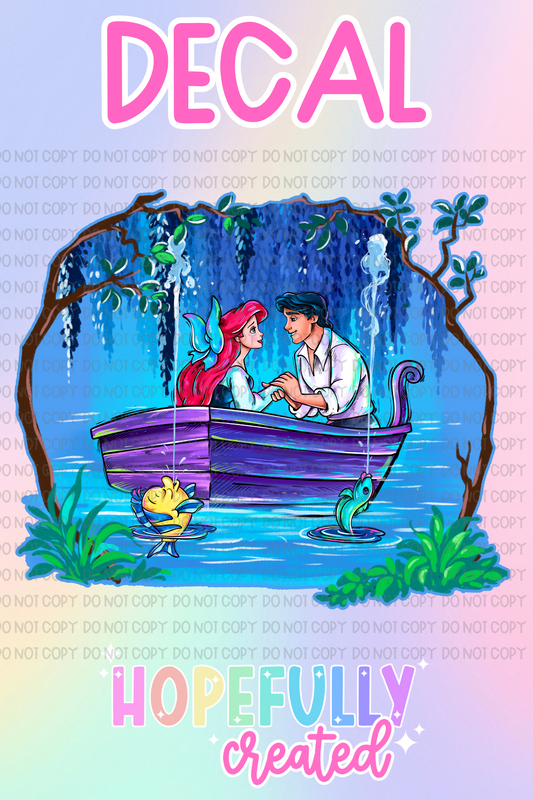 Princess Ariel Decal-564 VIP