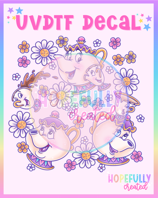 Pots UVDTF Decal