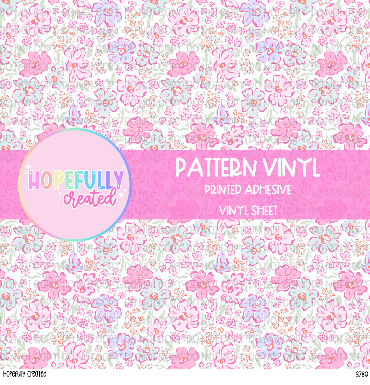 Floral Vinyl Collection - 3789