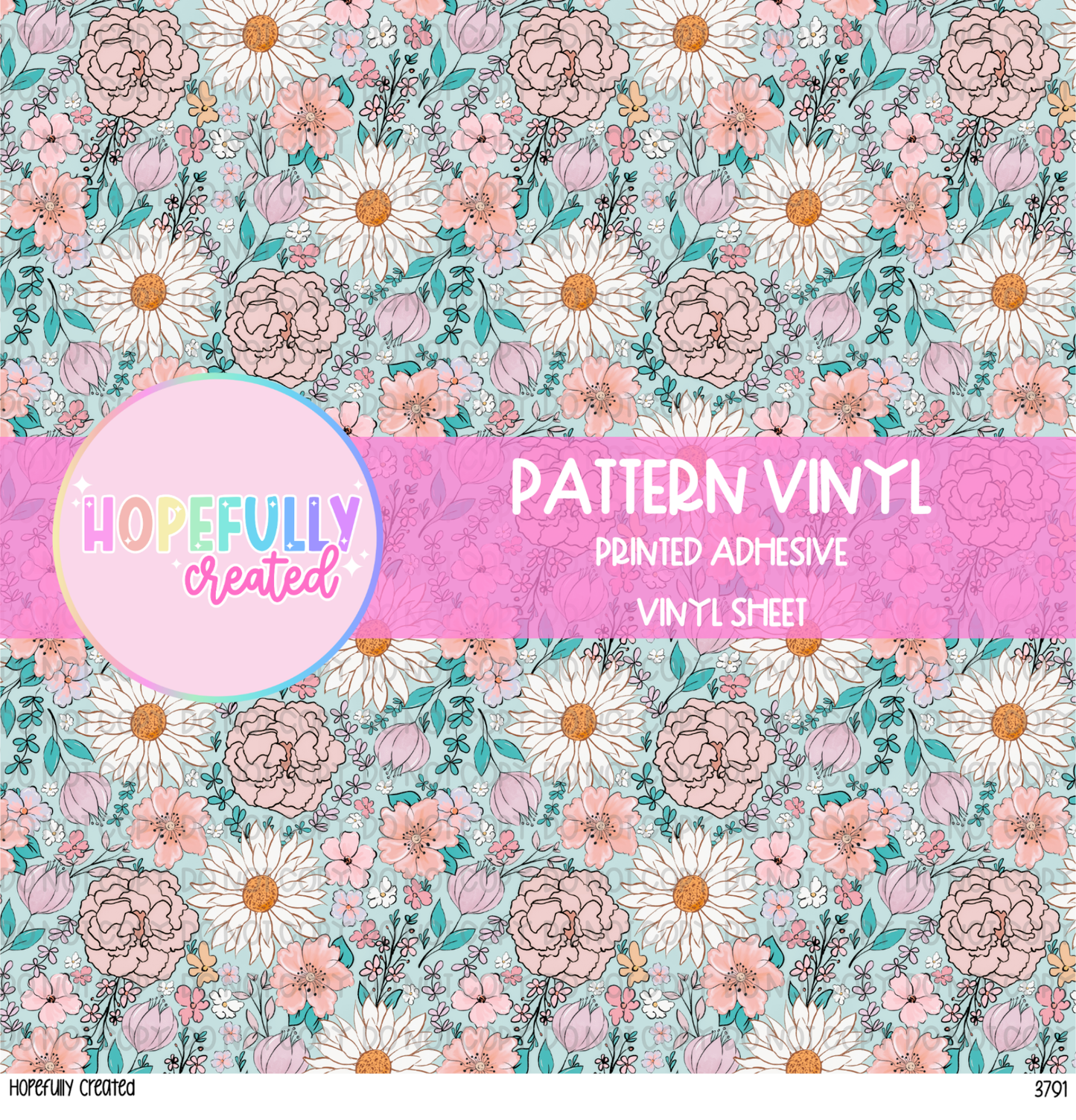 Floral Vinyl Collection - 3791