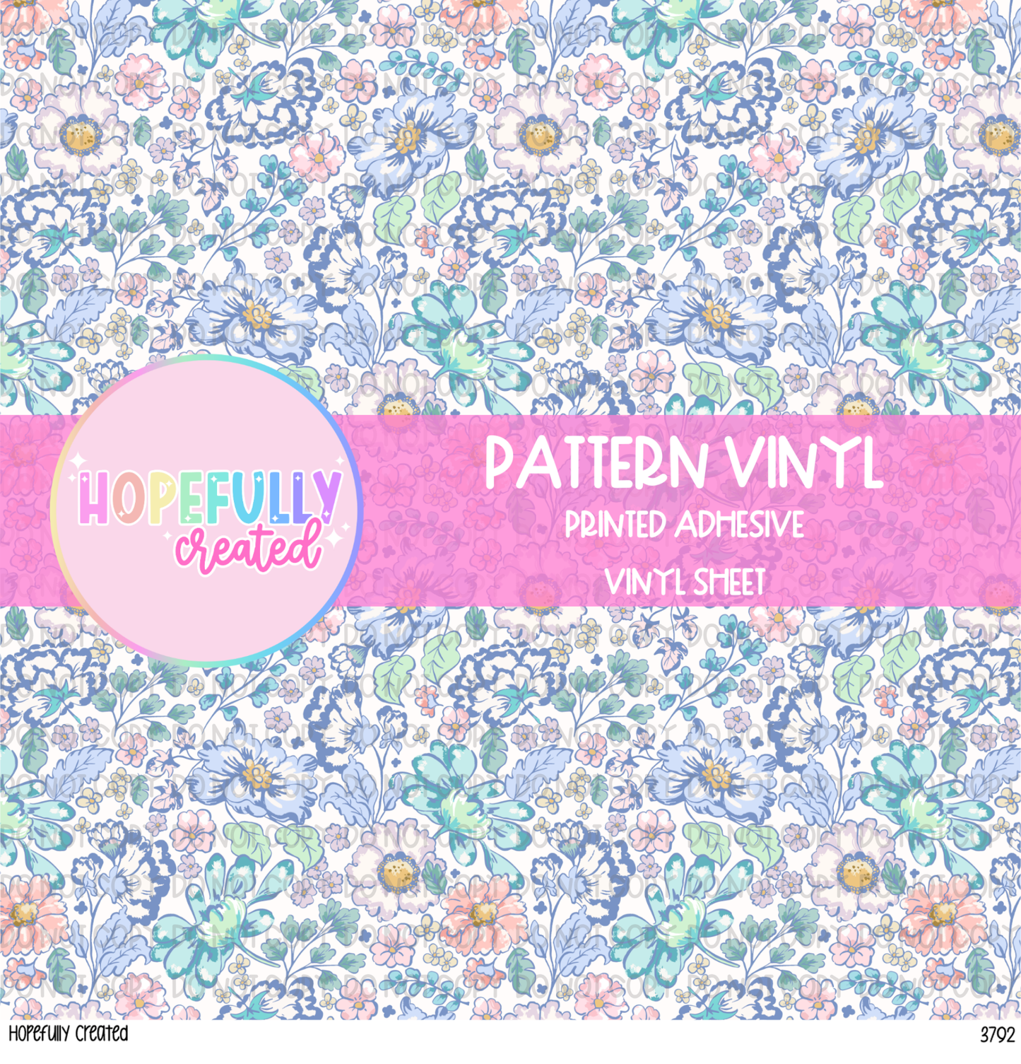 Floral Vinyl Collection - 3792
