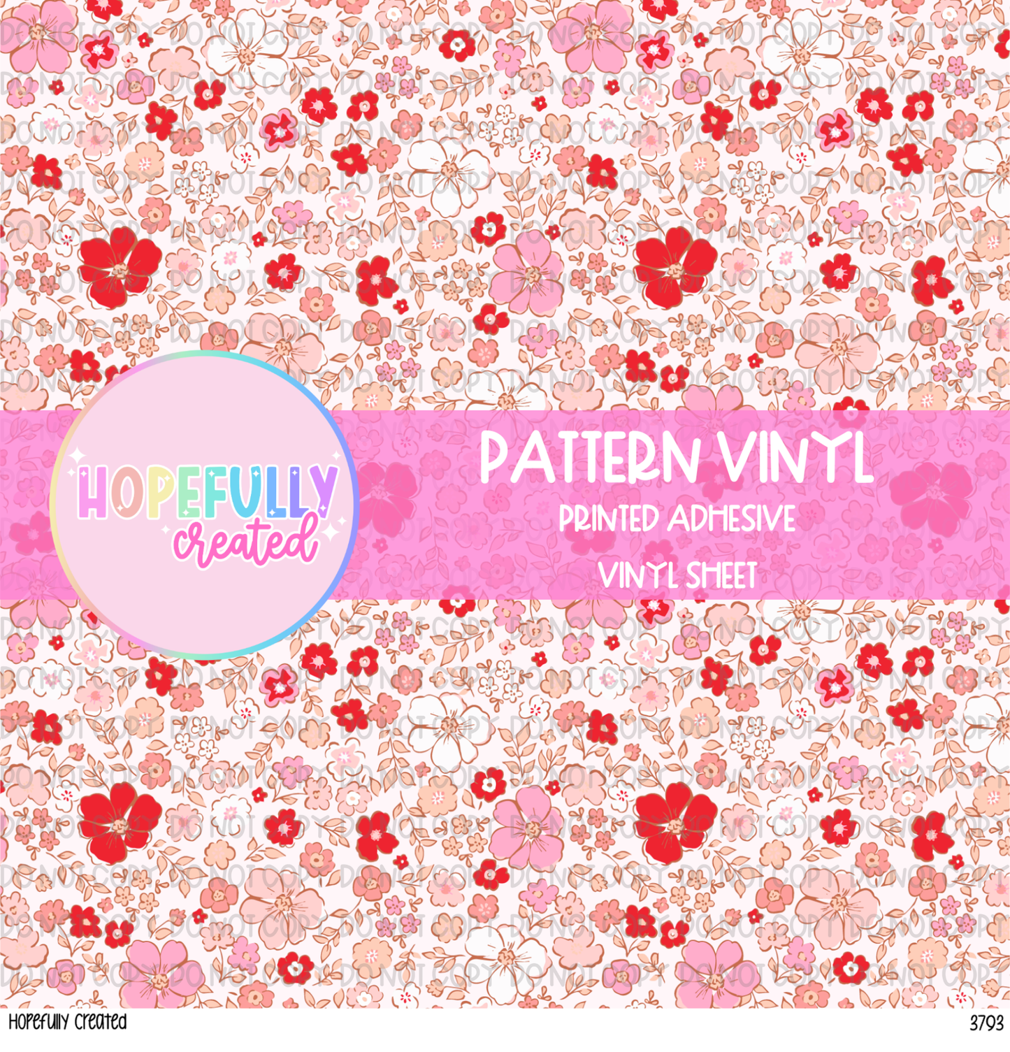 Floral Vinyl Collection - 3793