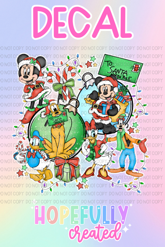 Christmas Gang Decal-581 VIP