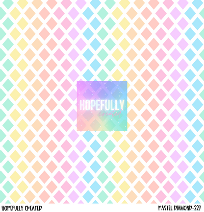 Pastel Diamond Vinyl Collection - 227