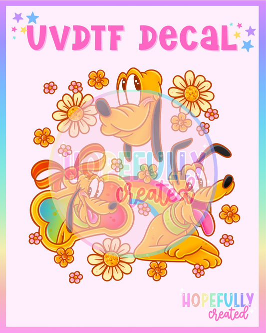 Dog UVDTF Decal