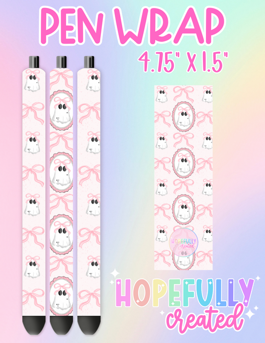 Pink Ghost Pen Wrap-3080