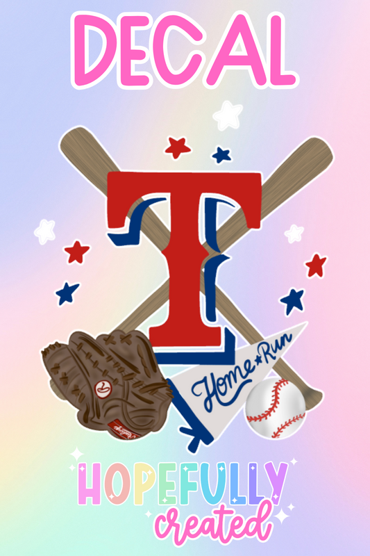 Rangers Decal-1049 VIP