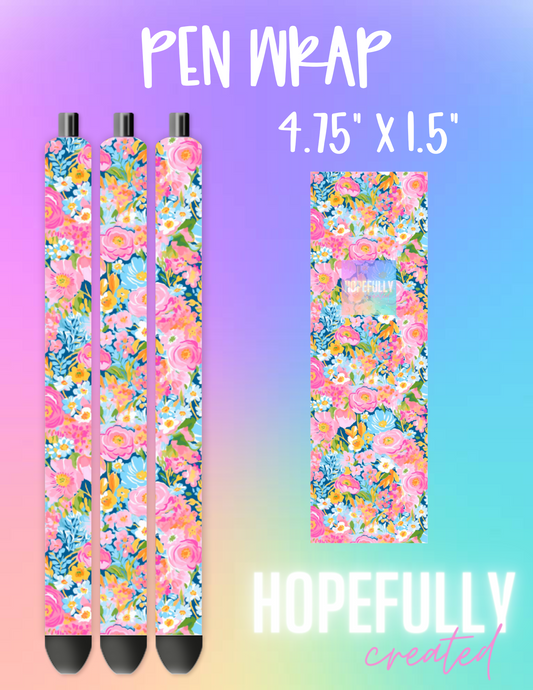 Floral Pen Wrap-1032