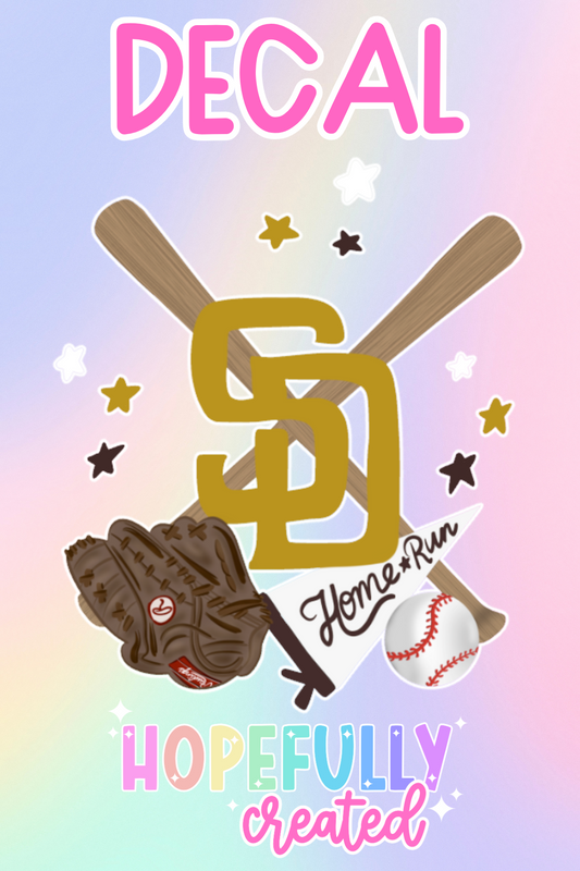 Padres Decal-1052 VIP