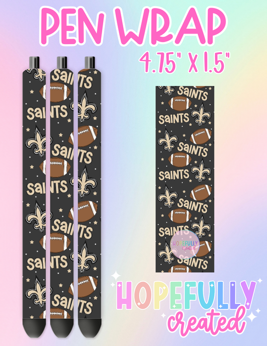 Saints Pen Wrap-1808 VIP