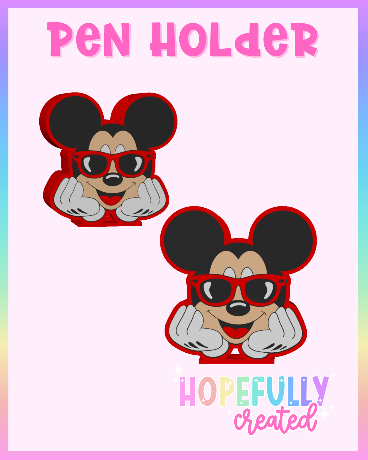 Mouse Pen Holder