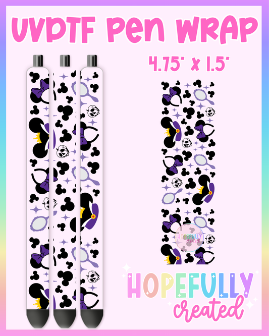 Evil Queen UVDTF Pen Wrap
