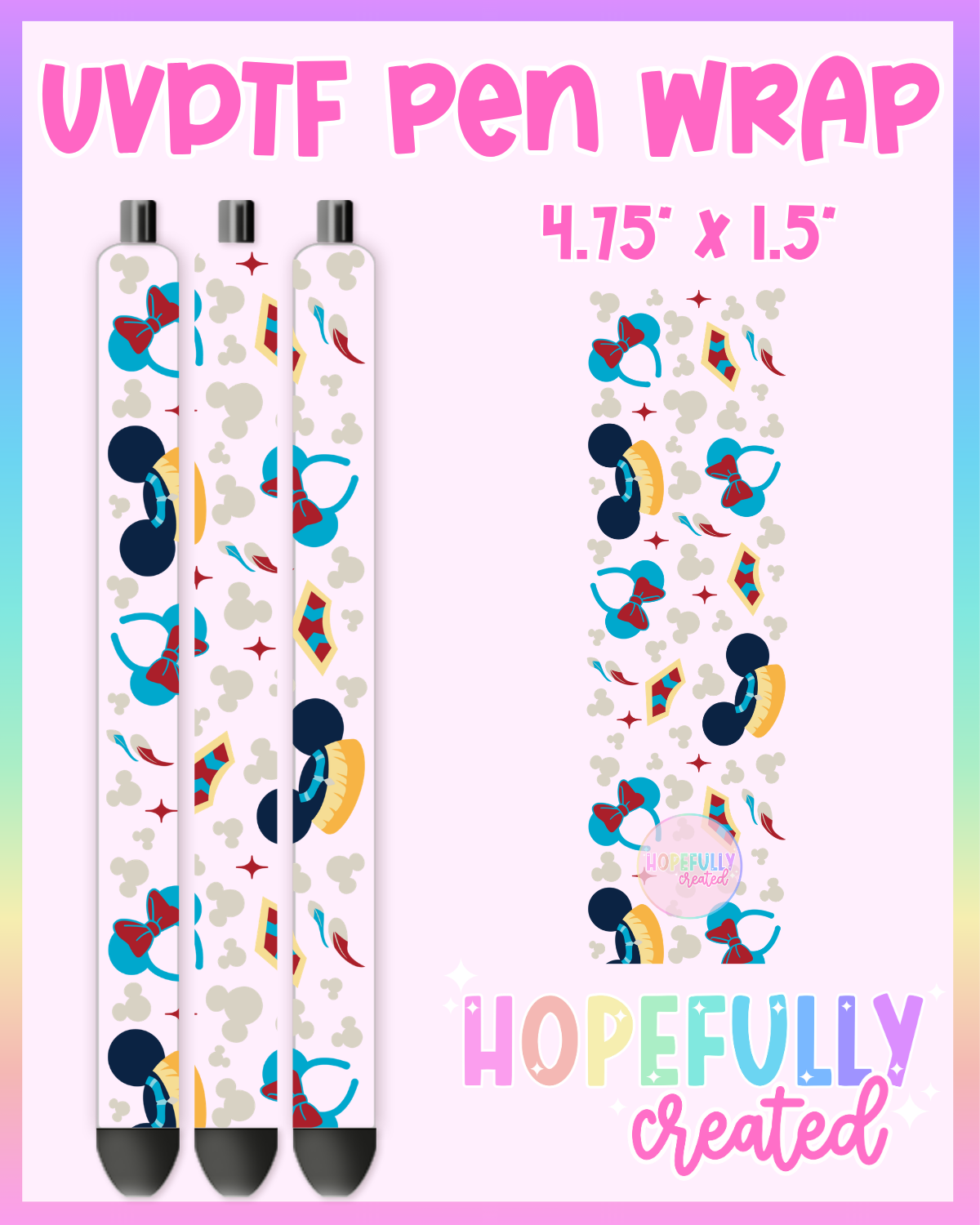 Poca UVDTF Pen Wrap