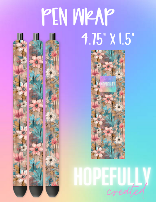 Floral Pen Wrap-1038