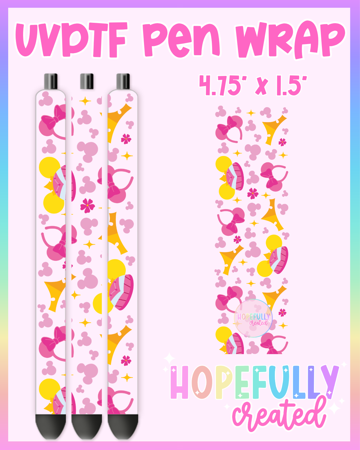 Aurora UVDTF Pen Wrap