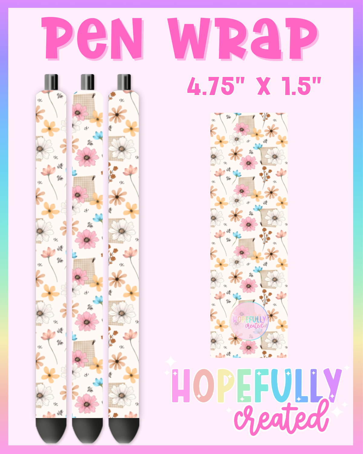 Floral Vinyl Collection - 3663