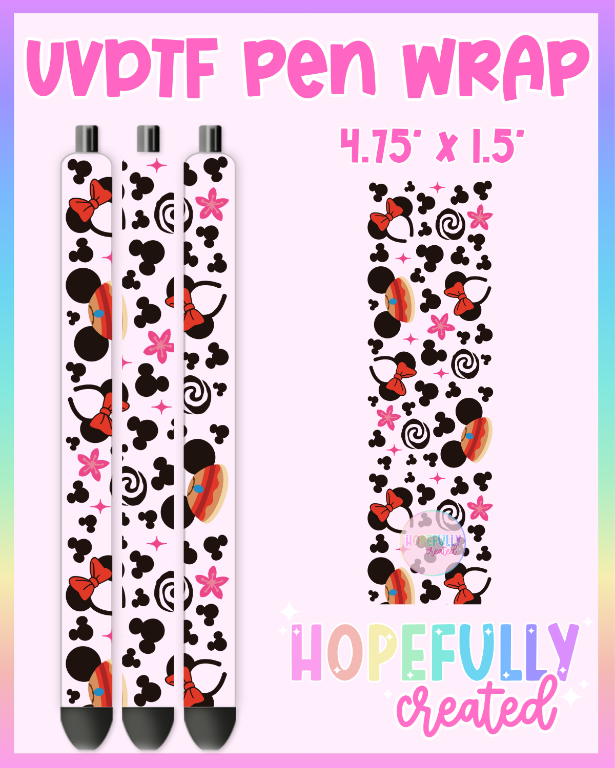 Moana UVDTF Pen Wrap