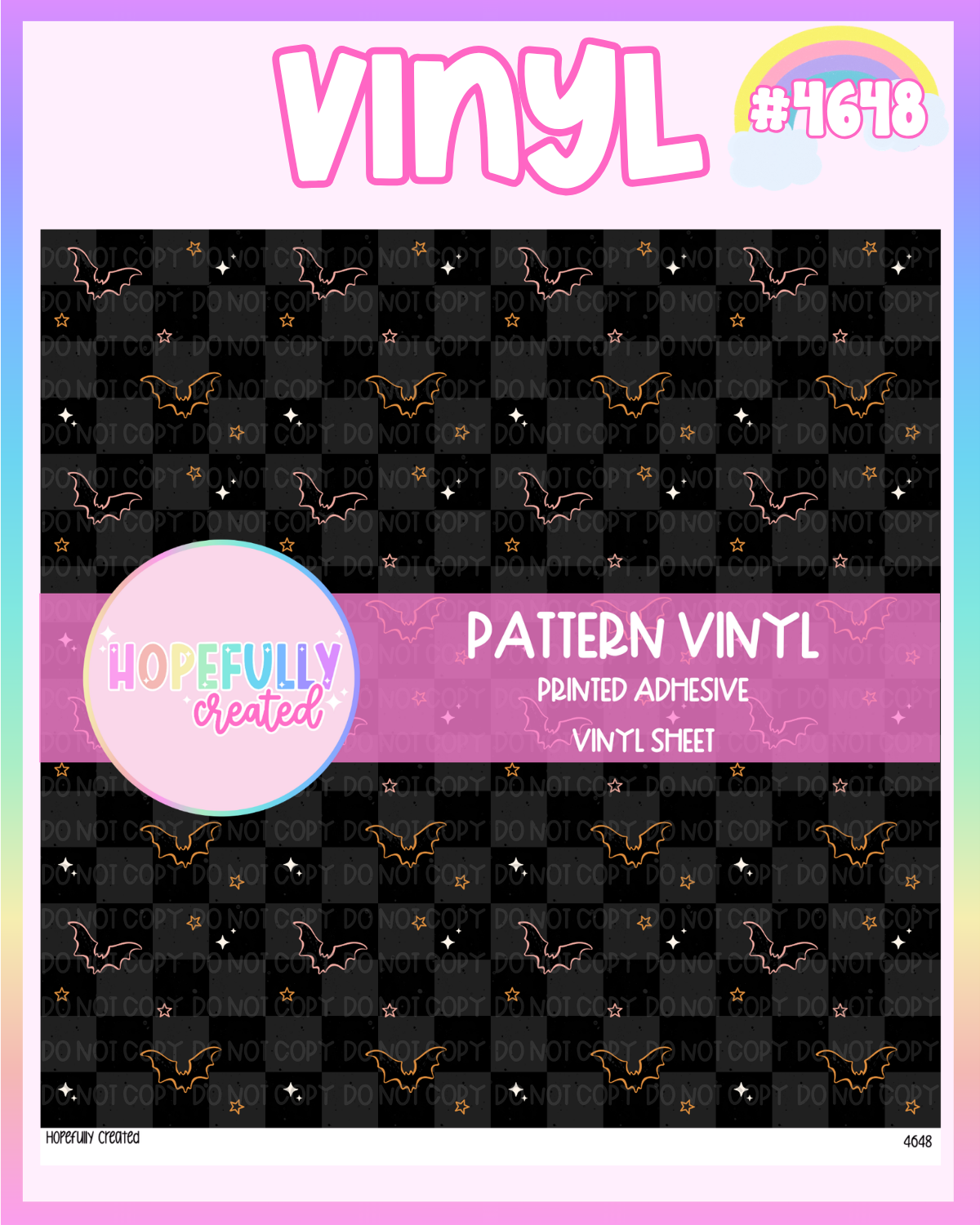 Checker Bats Vinyl Collection - 4648