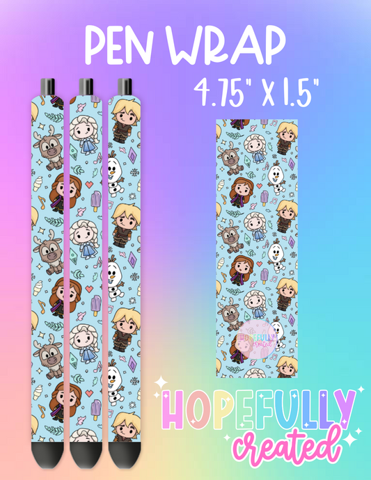 Ice Princess Pen Wrap-1429 VIP