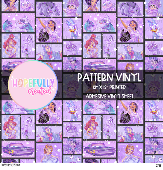 Purple Characters Vinyl Collection- 2788 VIP