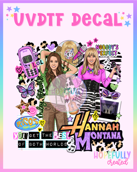 Hannah UVDTF Decal