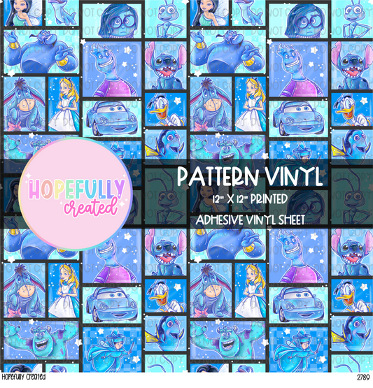 Blue Characters Vinyl Collection- 2789 VIP