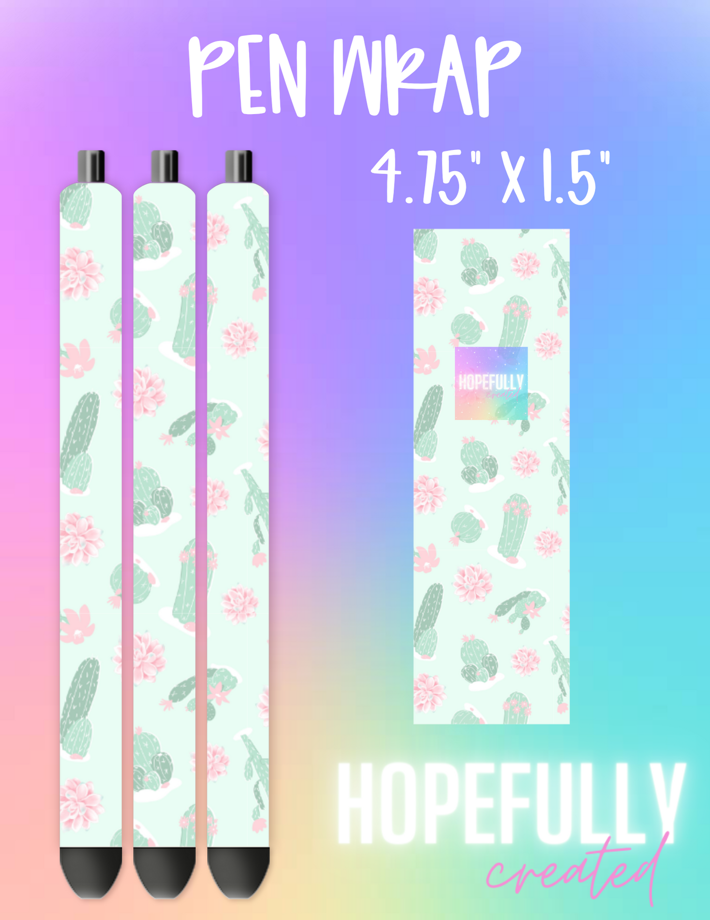 Succulents Pen Wrap-1046