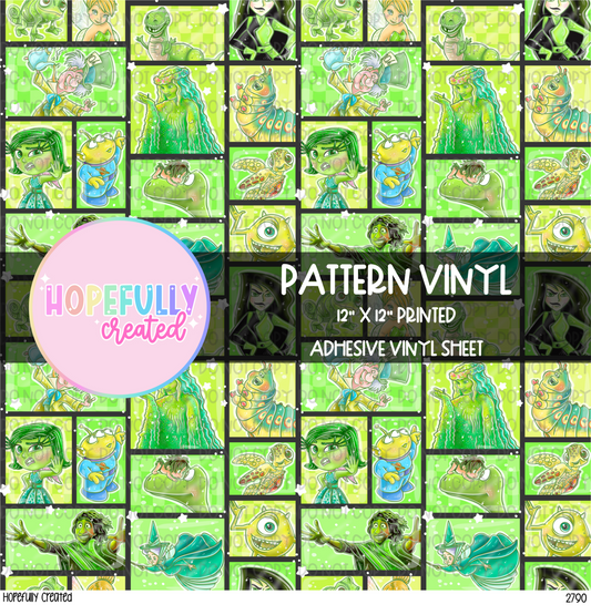 Green Characters Vinyl Collection- 2790 VIP